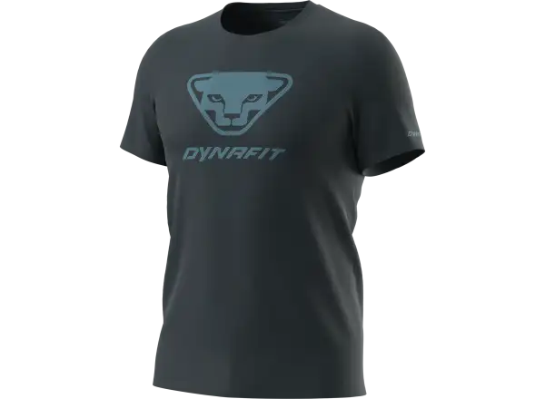 Dynafit Graphic Cotton pánské triko krátký rukáv Blueberry/3D