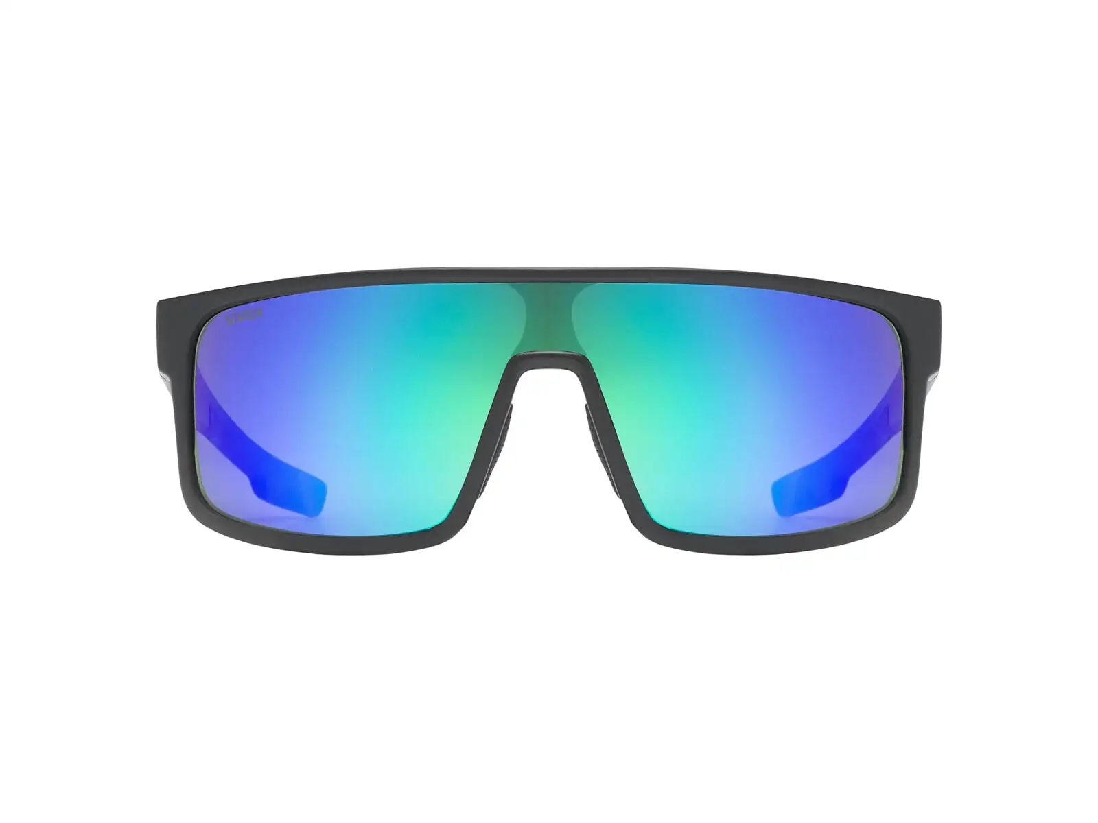 Uvex LGL 51 cyklistické brýle Black Mat/Mirror Green