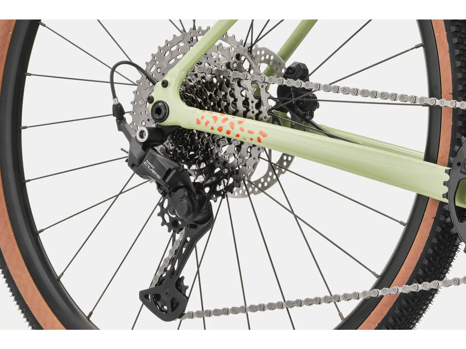 Cannondale Topstone CAAD 2 CUES 1X gravel kolo Cool Matcha