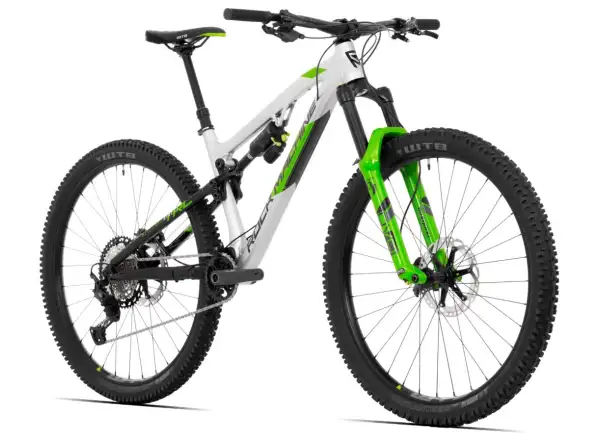 Rock Machine Blizzard TRL 90-29  gloss silver/black/DVO green horské kolo
