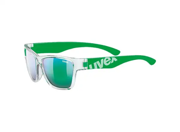 Uvex Sportstyle 508 brýle dětské Clear Green/Green Mirror