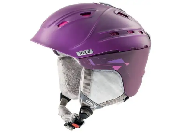 Uvex P1US WL dámská lyžařská helma purple/pink mat