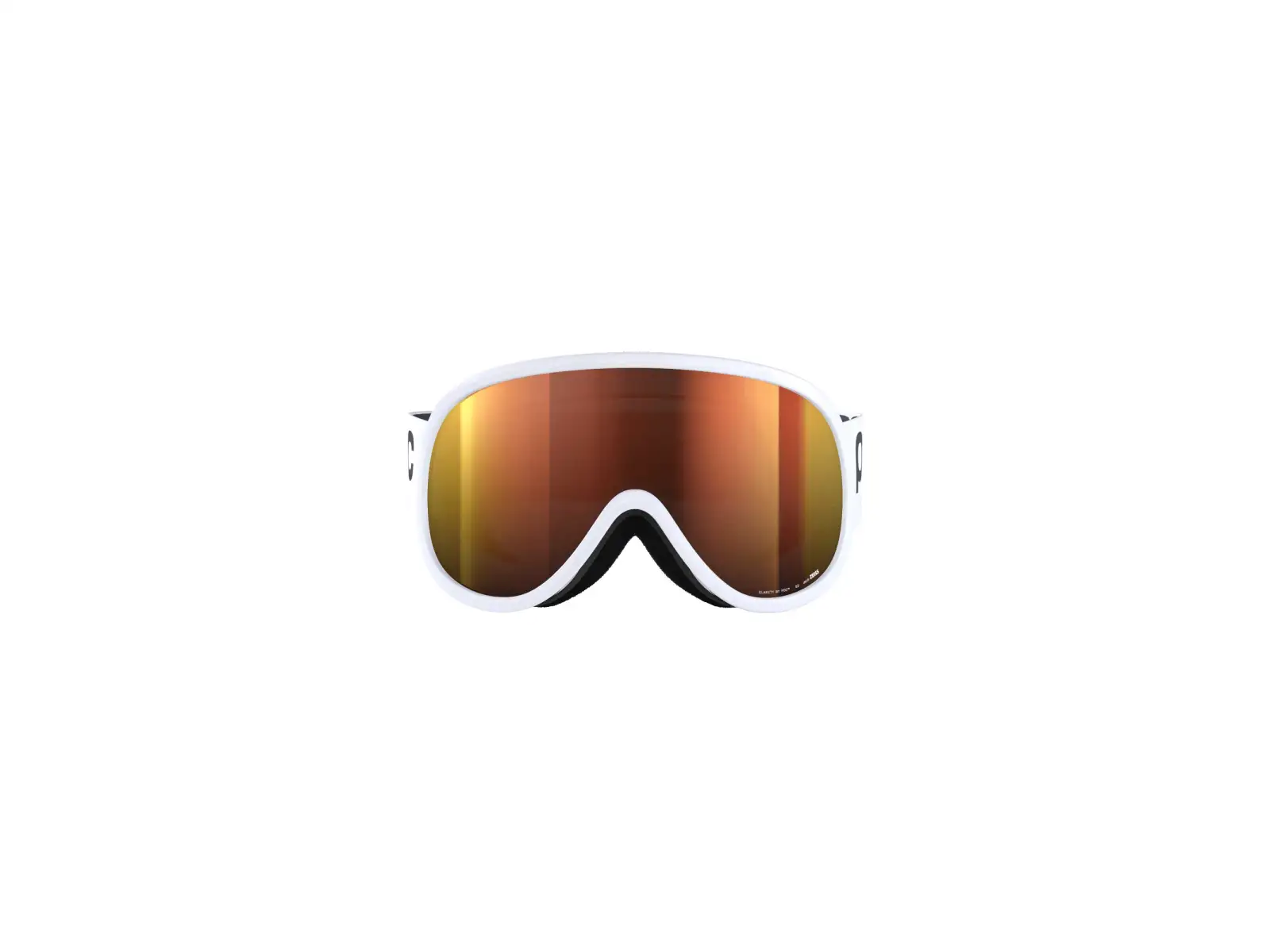 POC Retina Mid WF lyžařské brýle Hydrogen White/Partly Sunny Orange