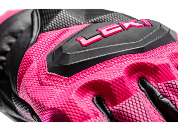Leki WCR Venom SL 3D dámské závodní rukavice Black-Pink