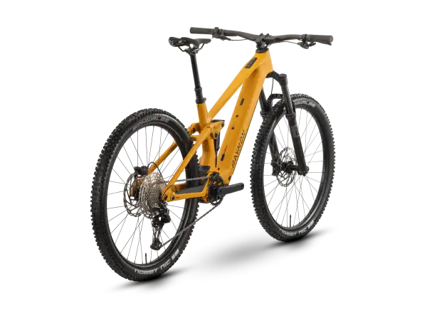Raymon Airok Comp celoodpružené elektrokolo Kurkuma/Brown