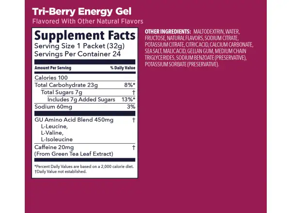 GU Energy Gel sáček 32 g Tri Berry