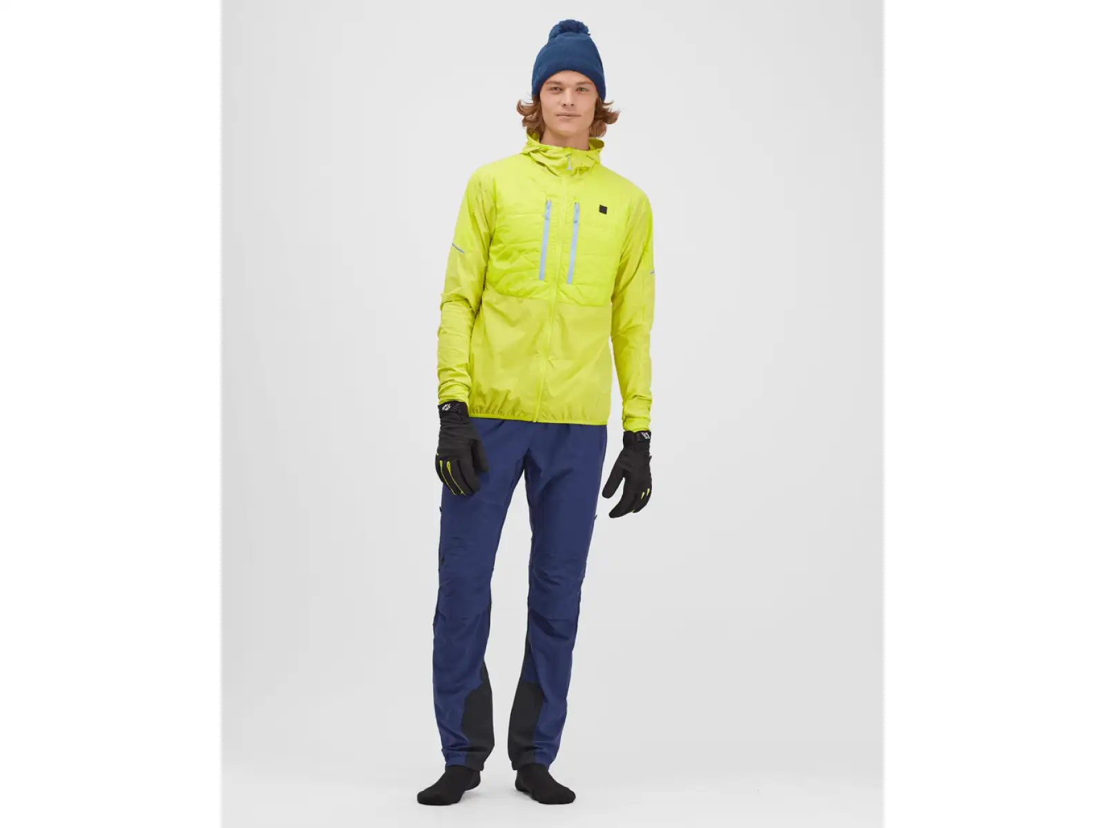 Sivini Core pánská bunda lime/blue