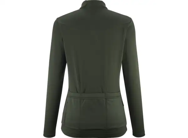 Mavic Aksium Thermo dámský dres dlouhý rukáv Christmas Green