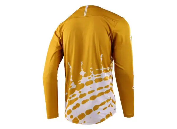 Troy Lee Designs Flowline pánský dres dlouhý rukáv Big Spin Gold Flake