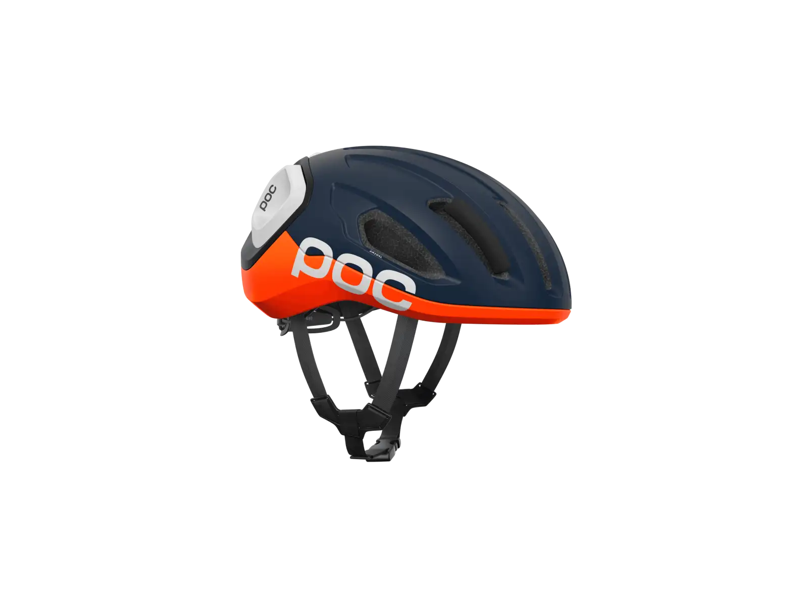 POC Amidal silniční přilba Apatite Navy Matt/Fluo. Orange Matt/Hydrogen White Matt