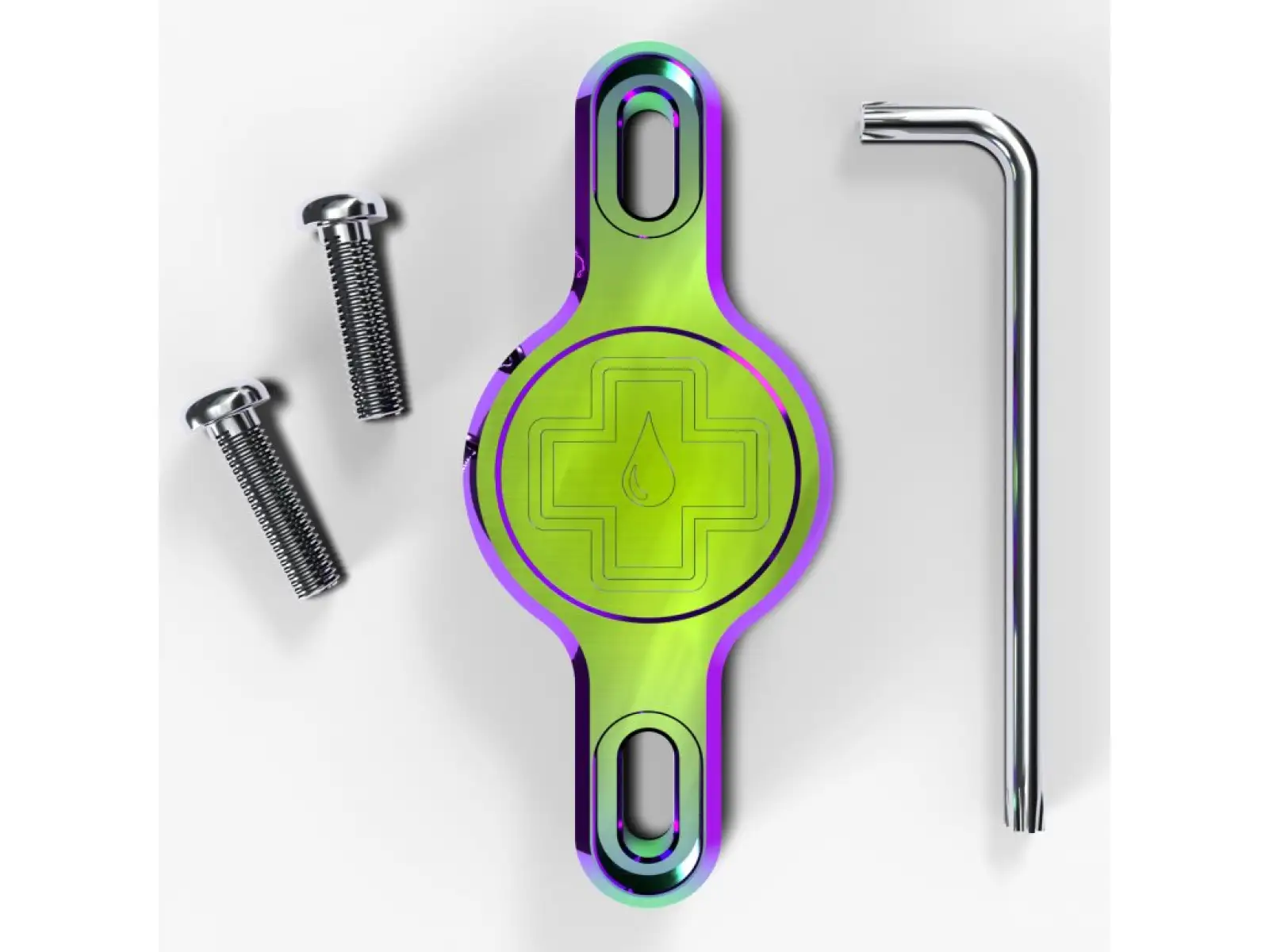 Muc Off Secure Tag Holder 3.0 držák na GPS lokátor duhová
