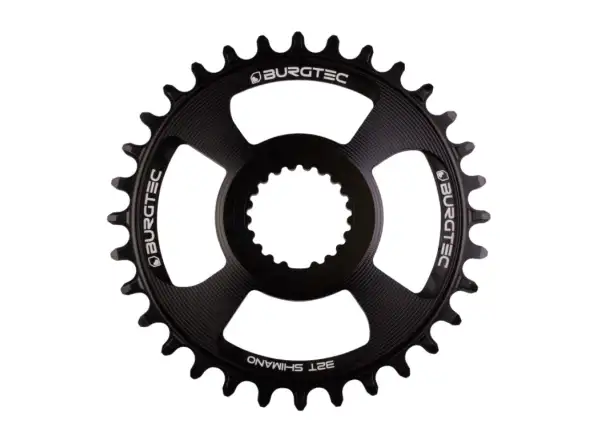 Burgtec Thick Thin DM Shimano převodník 32 zubů černá