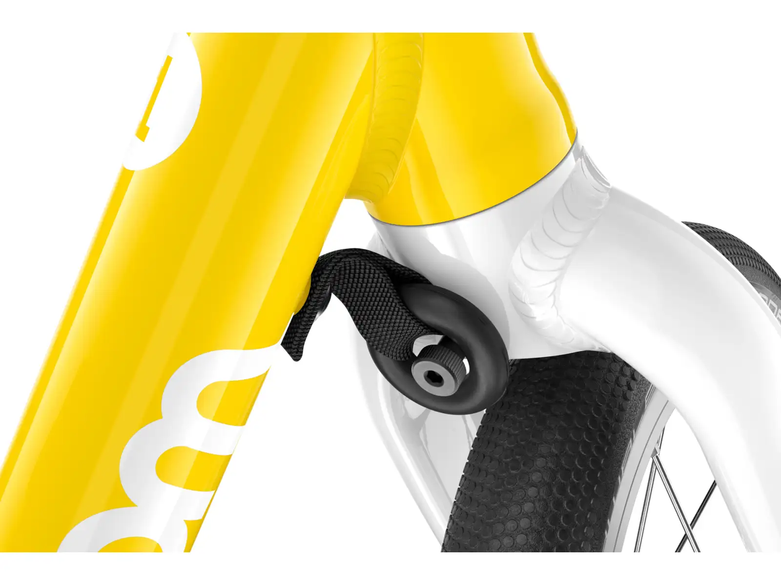 Woom GO 1 Vibrant Yellow 12 dětské odrážedlo