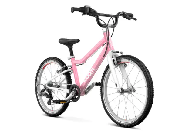 Woom Go 4 dětské kolo 20" Powder Pink