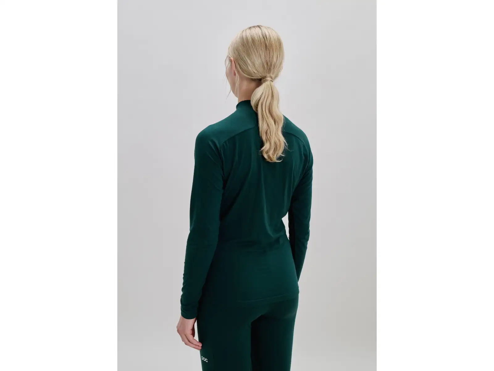 POC Layer Merino dámské spodní triko dlouhý rukáv Pargasite Green
