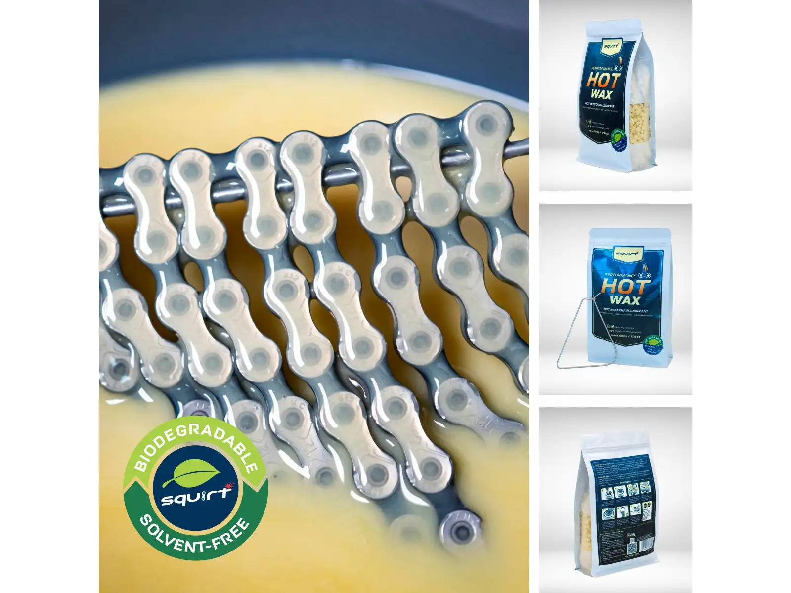 Squirt Performance Hot Wax horký vosk na řetěz 500 g