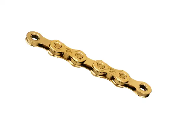 KMC X12 TiN Gold waxed 12s řetěz zlatá