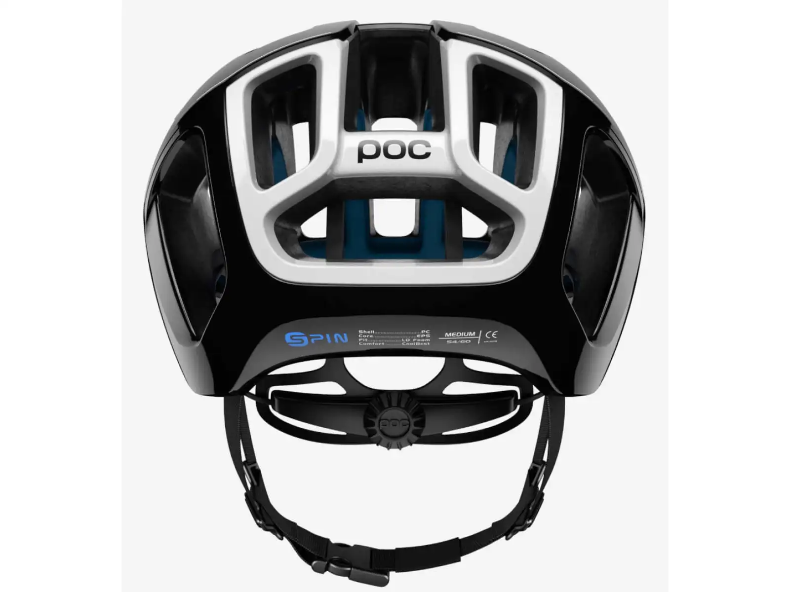 POC Ventral Spin Raceday silniční přilba uranium black