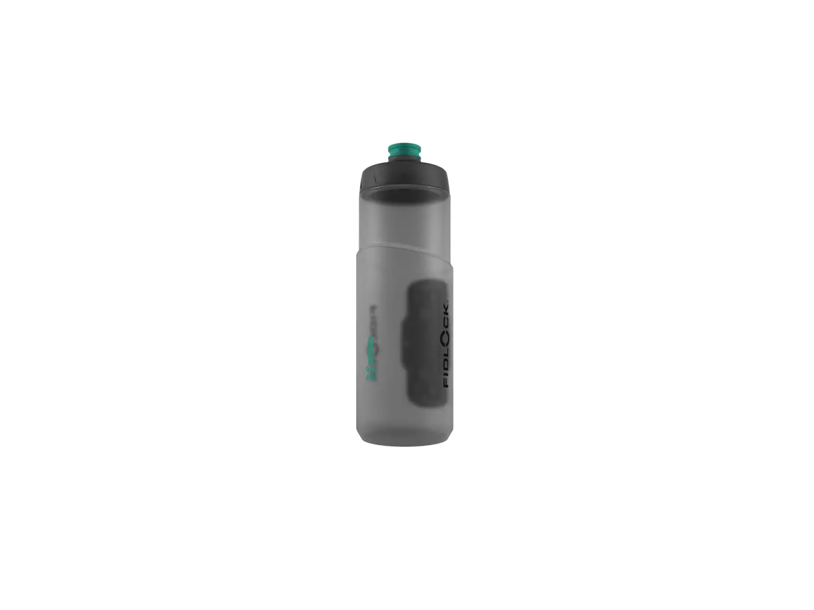 Fidlock Twist set antibakteriální láhev Smoke 600 ml + základna na rám