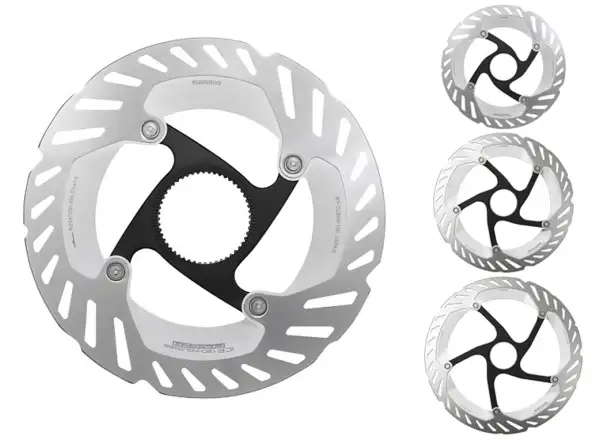 Shimano RT-CL800 brzdový kotouč 180 mm, center lock, Ice Tech, vnější lock ring