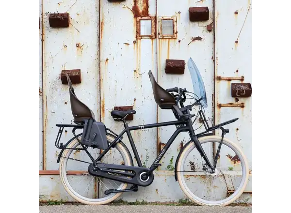 Urban Iki Ta-ke přední sedačka s MTB/ATB adaptérem Koge Brown/Kurumi Brown