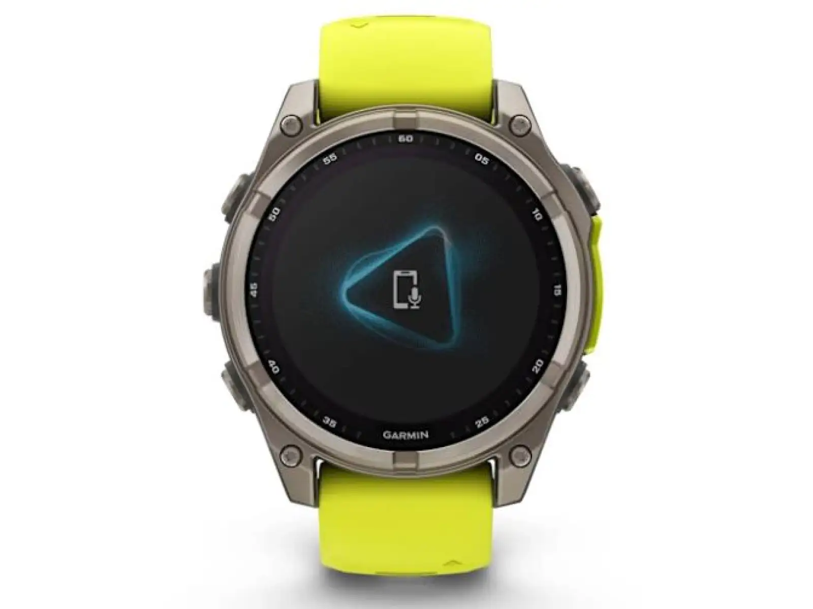 Garmin fenix 8 - 47 mm Solar Sapphire chytré hodinky Titanium Yellow/Graphite