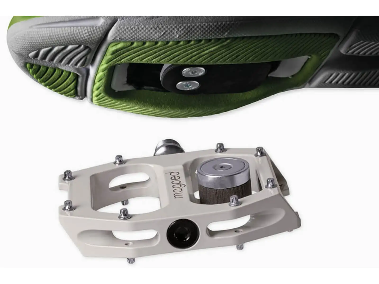 Magped Ultra2 200N magnetické pedály grey