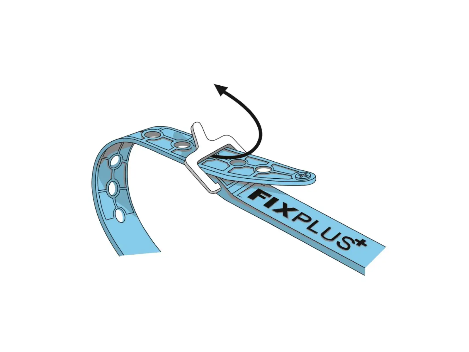 Fixplus Strap stahovací páska 460 mm černá