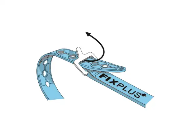 Fixplus Strap stahovací páska 460 mm černá