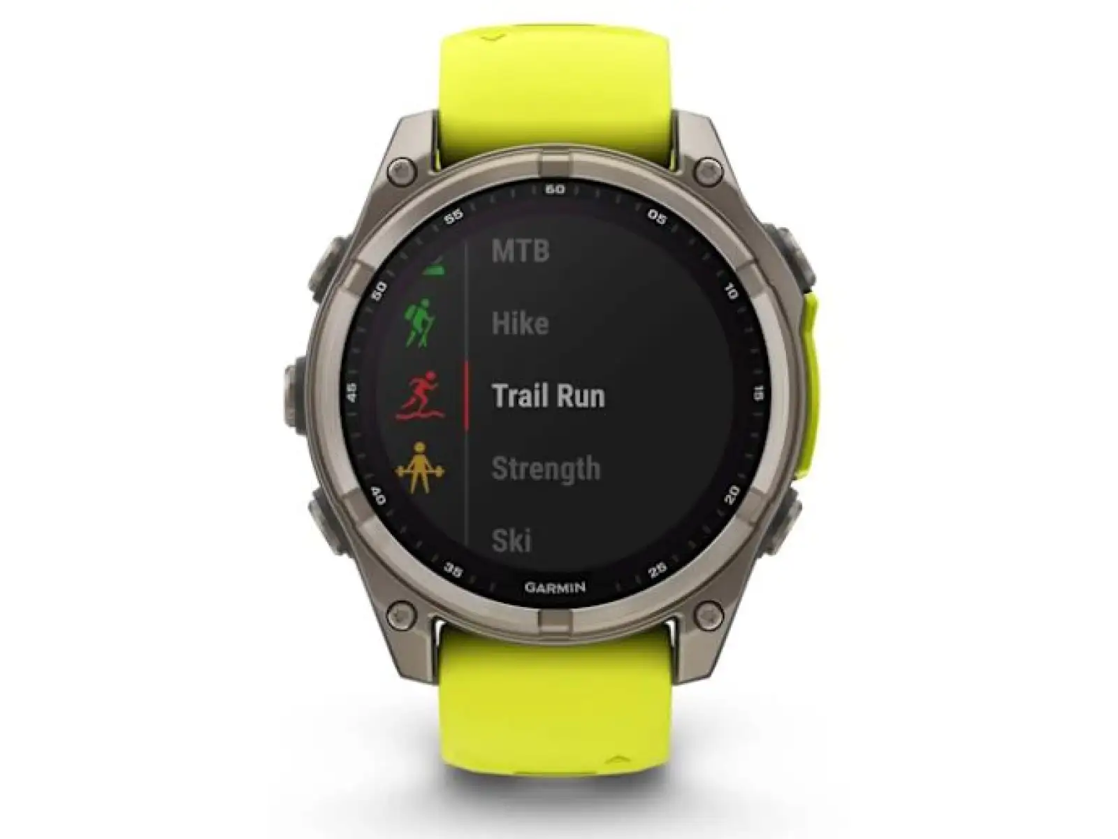 Garmin fenix 8 - 47 mm Solar Sapphire chytré hodinky Titanium Yellow/Graphite