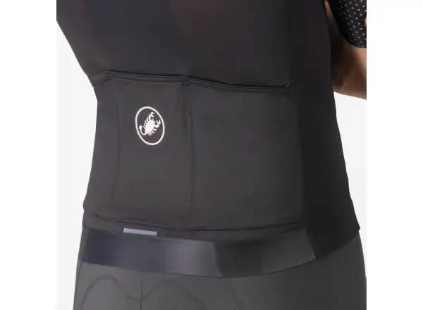 Castelli Giro Vintage Maglia Nera 34 pánský dres krátký rukáv Nero