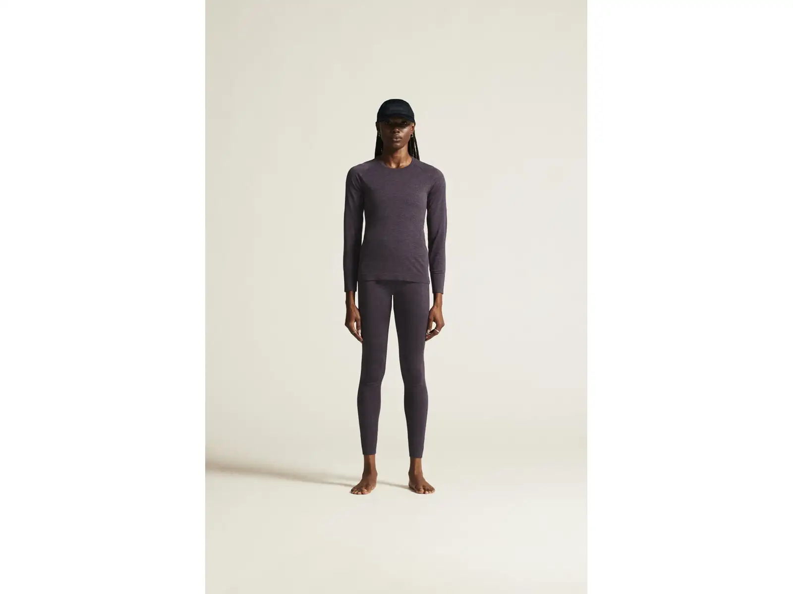 Craft Core Dry Active Comfort dámské triko dlouhý rukáv fialová