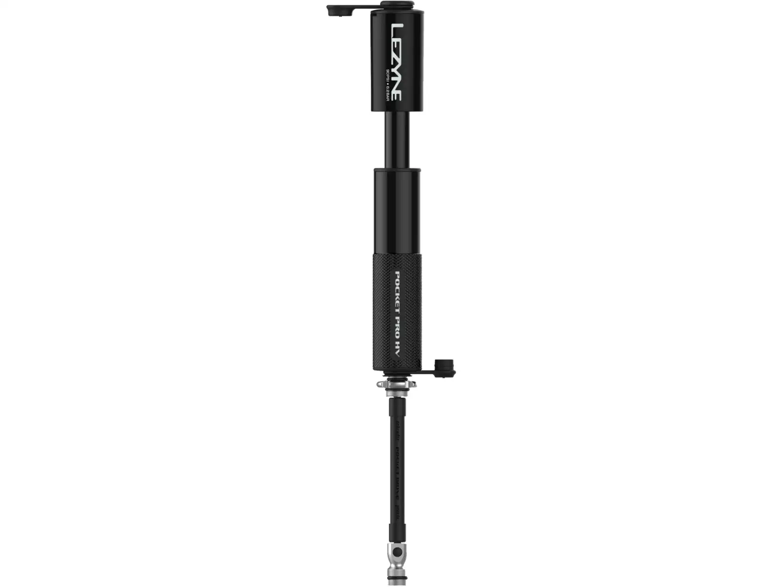 Lezyne Pocket Drive Pro HV pumpa Black Matte/Black Gloss