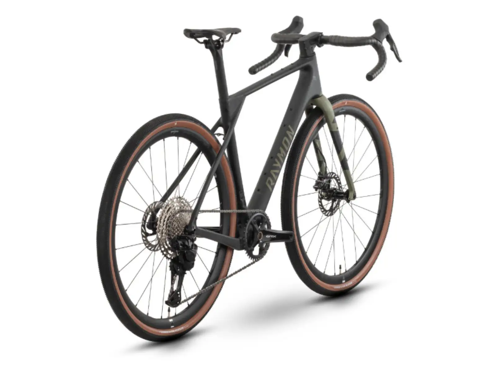 Raymon Soreno Ultra GRX Di2 gravel kolo Carbon/Forest Green