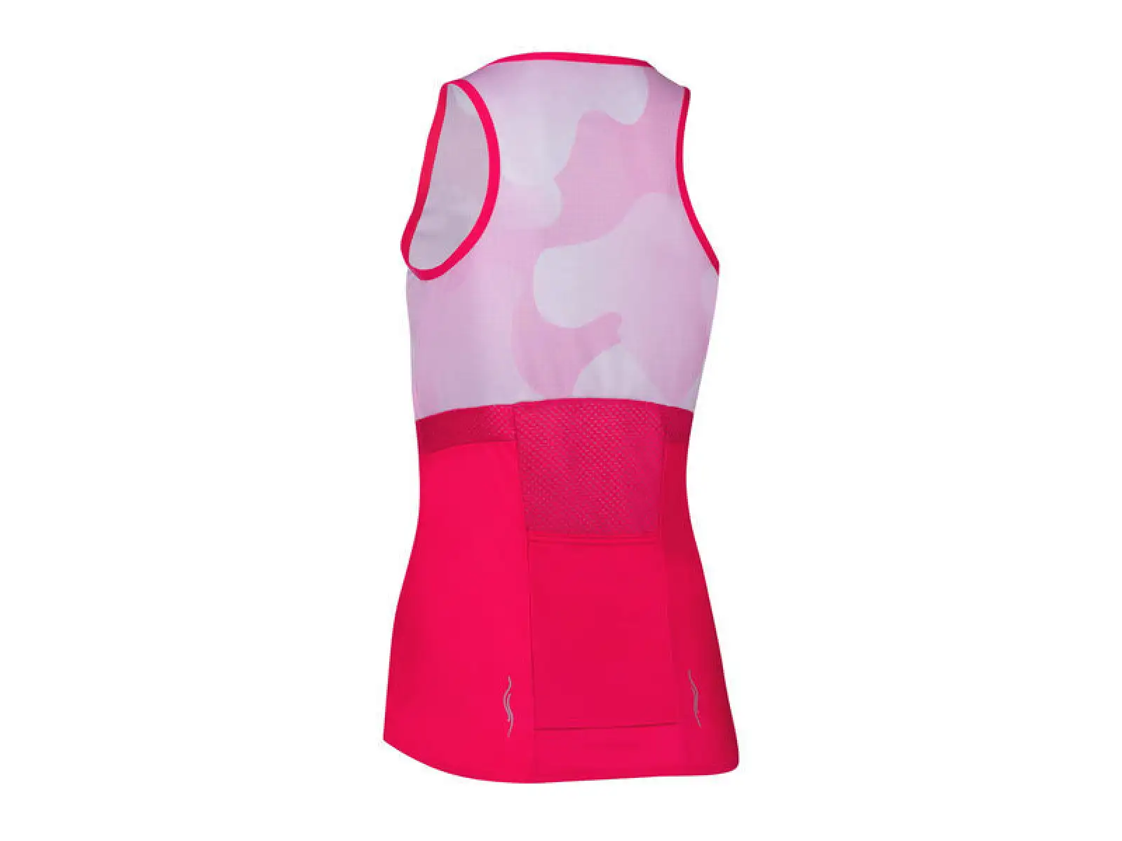 Etape Summer dámský dres bez rukávů bílá/růžová