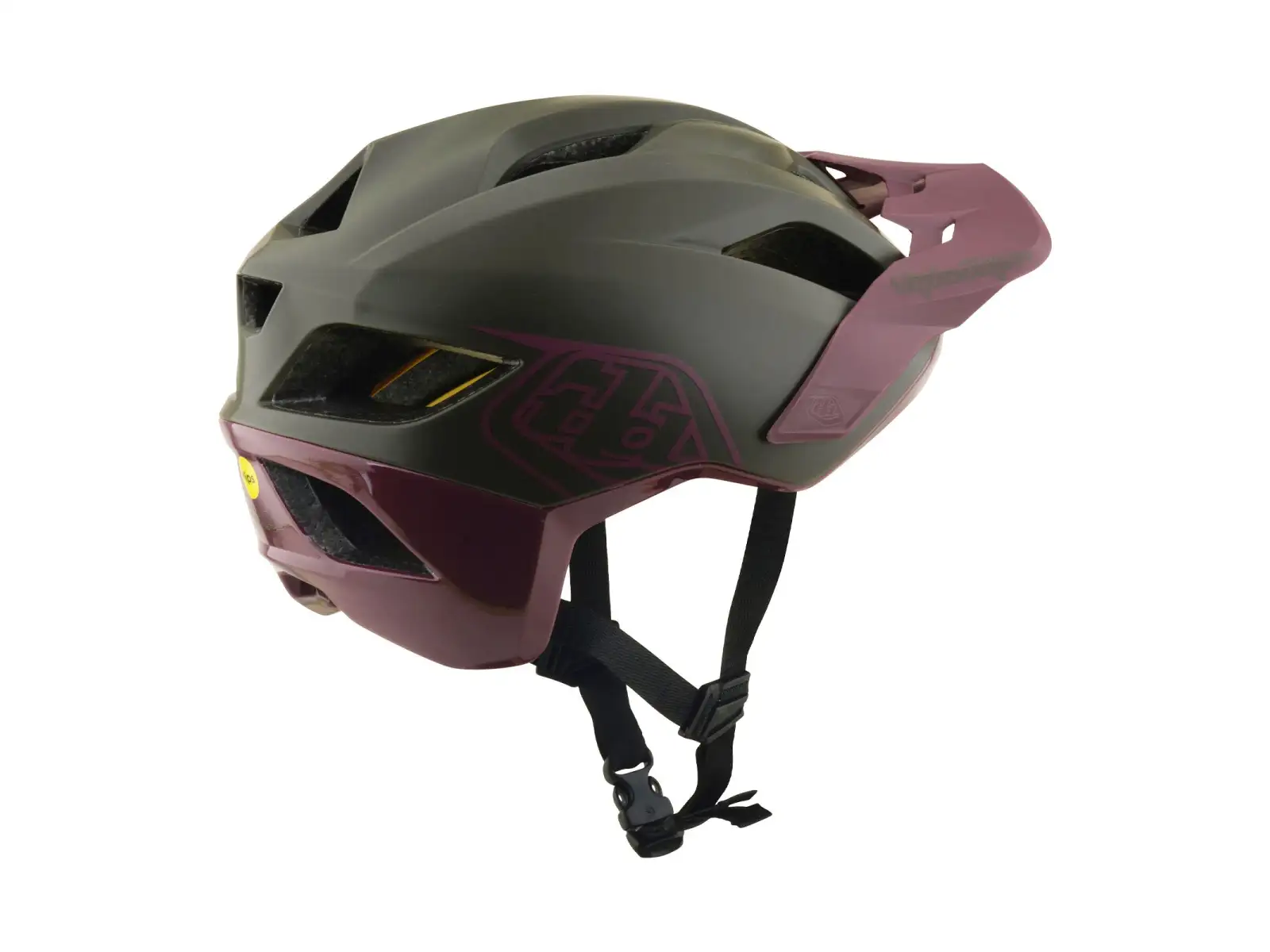 Troy Lee Designs Flowline MIPS přilba Point Caper/Prune