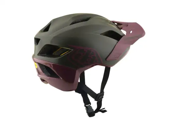 Troy Lee Designs Flowline MIPS přilba Point Caper/Prune