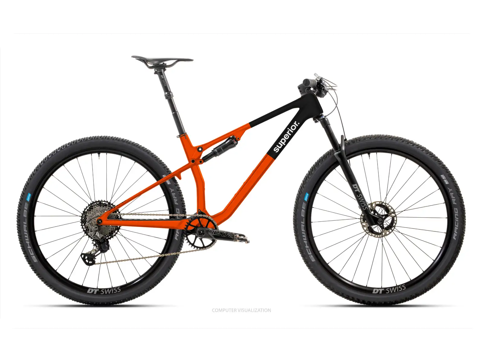 Superior XF 9.6 RC horské kolo Gloss Red/Black