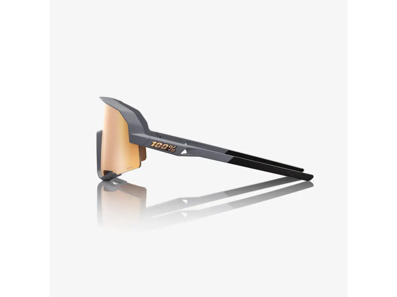 100% Slendale sluneční brýle Soft Tact Grey/HiPER Copper Mirror