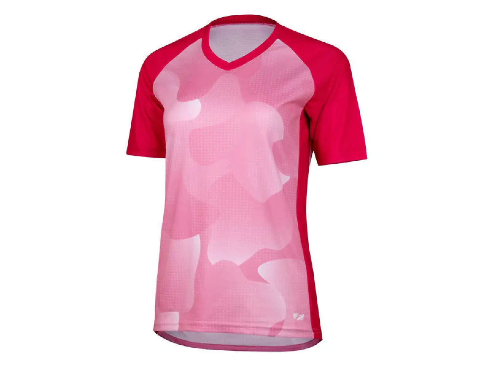 Etape Roxy dámský volný dres krátký rukáv růžová/bílá
