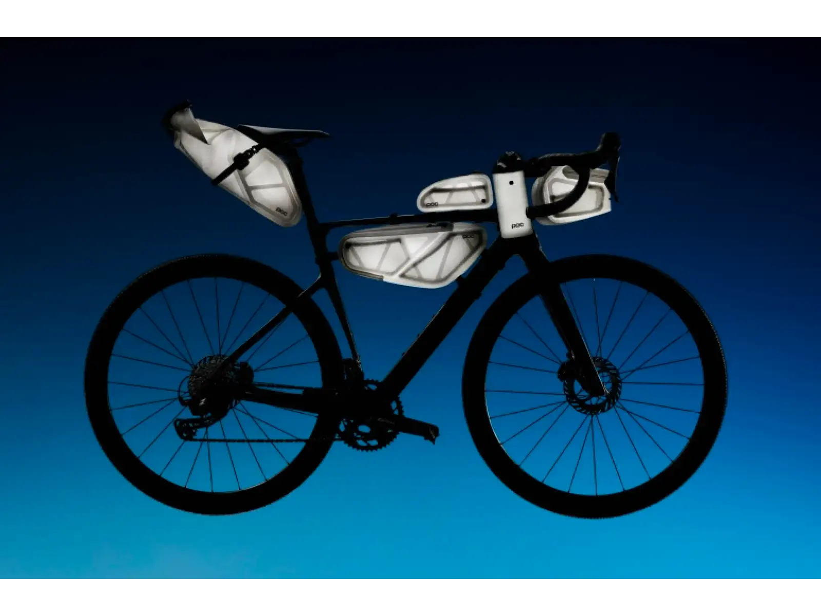 POC Ultra Saddle Bag 7 l podsedlová brašna Hydrogen White Translucent