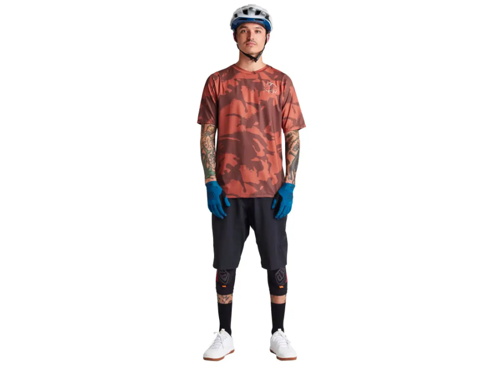 Troy Lee Designs Skyline pánský dres krátký rukáv Shadow Camo Brick