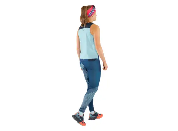 Dynafit Sky Crop Top dámské triko bez rukávů Marine Blue