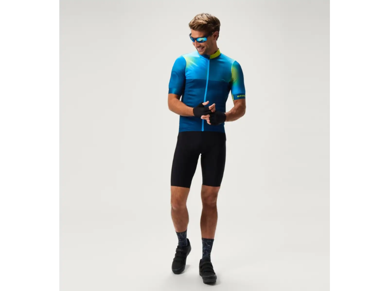 Endura FS260 Bitmap pánský dres krátký rukáv Barra Blue