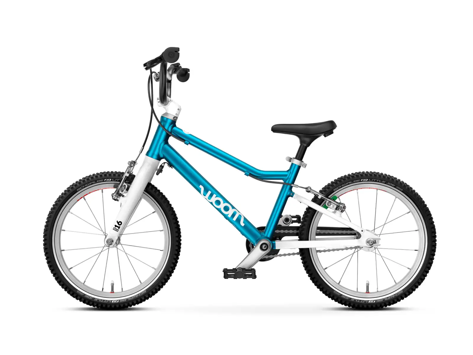 Woom GO 3 Metallic Blue 16 dětské kolo