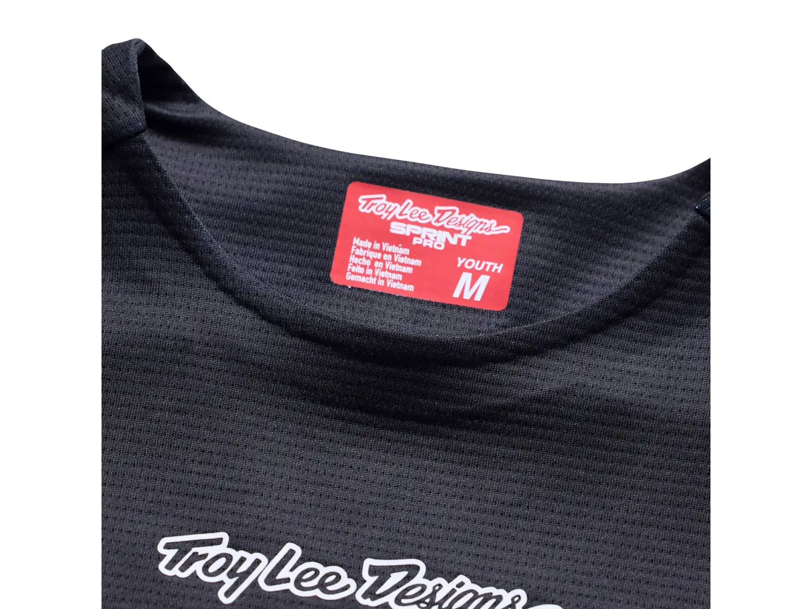 Troy Lee Designs Youth Sprint Pro dětský dres dlouhý rukáv Mono Black