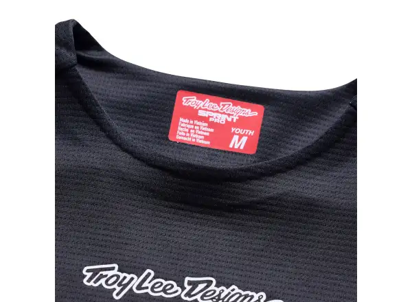 Troy Lee Designs Youth Sprint Pro dětský dres dlouhý rukáv Mono Black