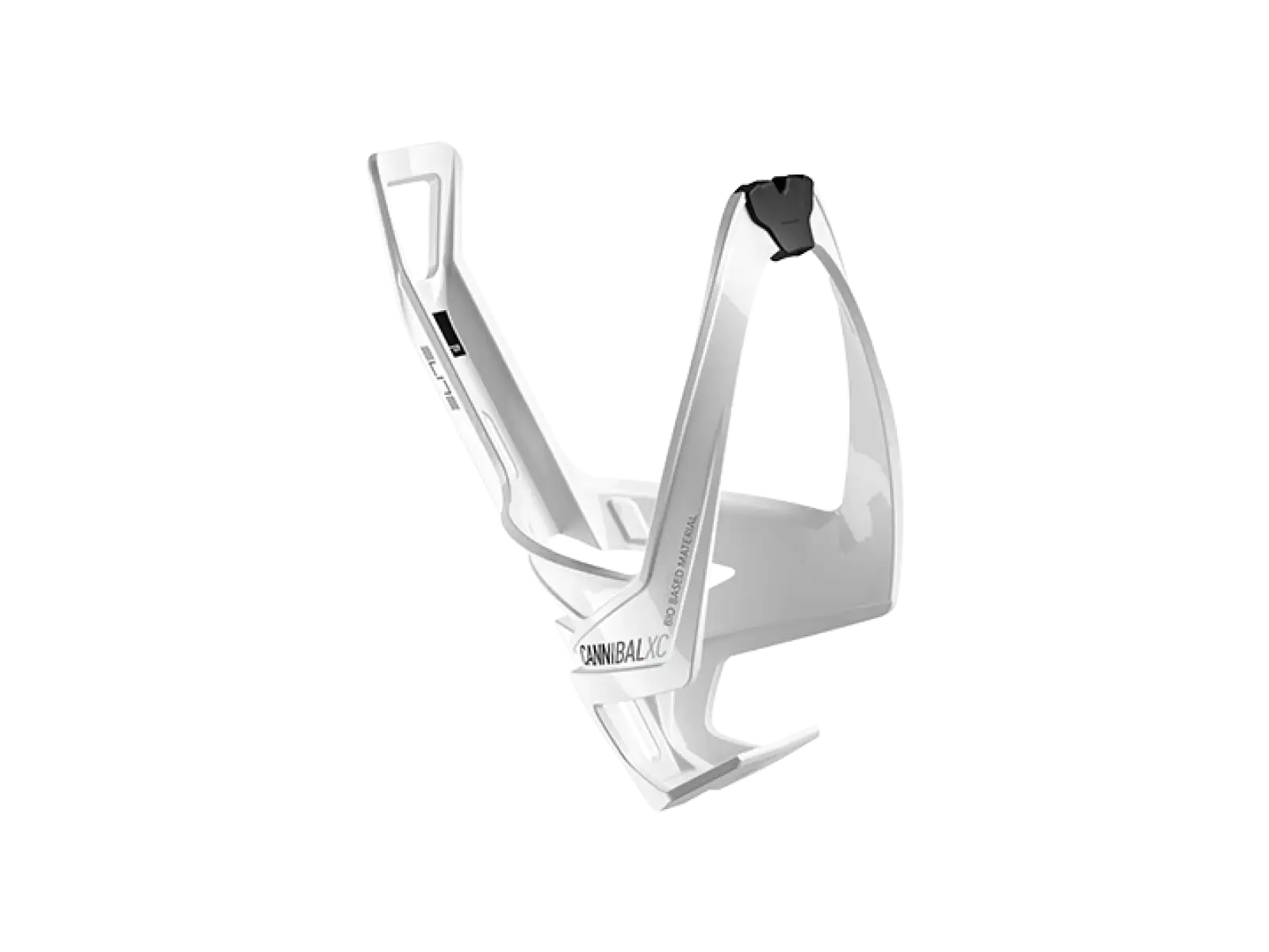 Elite Cannibal XC Bio Based košík White Glossy/Black Graphic