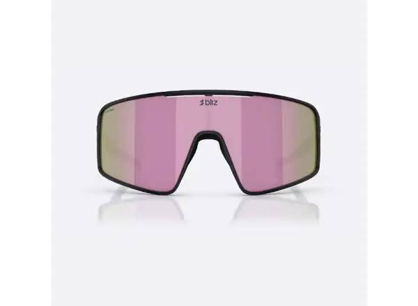 Bliz P001 sluneční brýle Matte Black/Brown Pink Multi