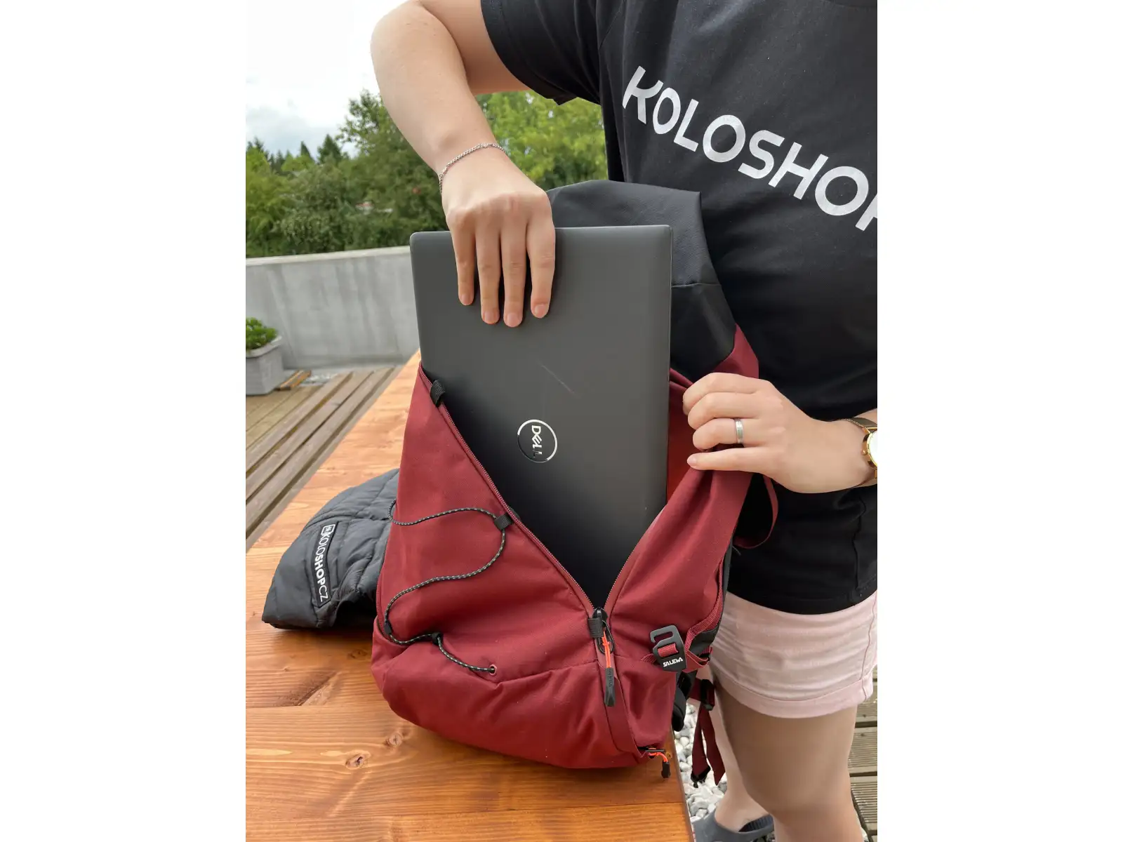 Salewa Puez dámský batoh 32 l + 5 l Syrah/Black Out